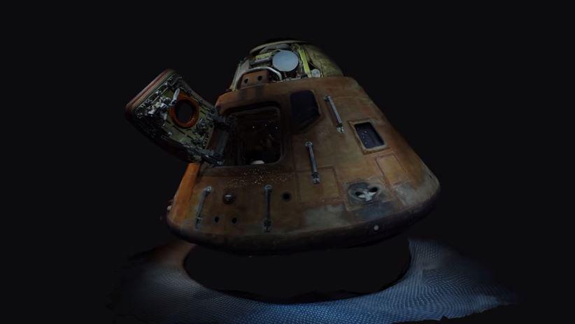 3D Reconstruction of Apollo 14 Command Module | Between the Lines Blog